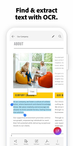 Adobe Scan AI PDF Scanner, OCR screenshot #4