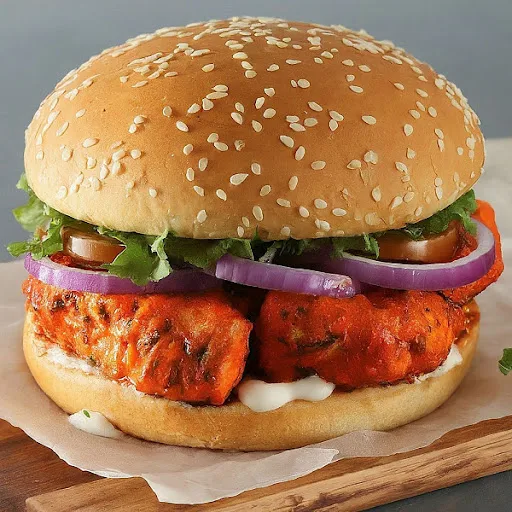 Tandoori Chicken Tikka Burger