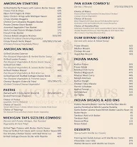 Michigan Taps menu 8