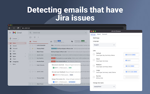 Jira in Chrome