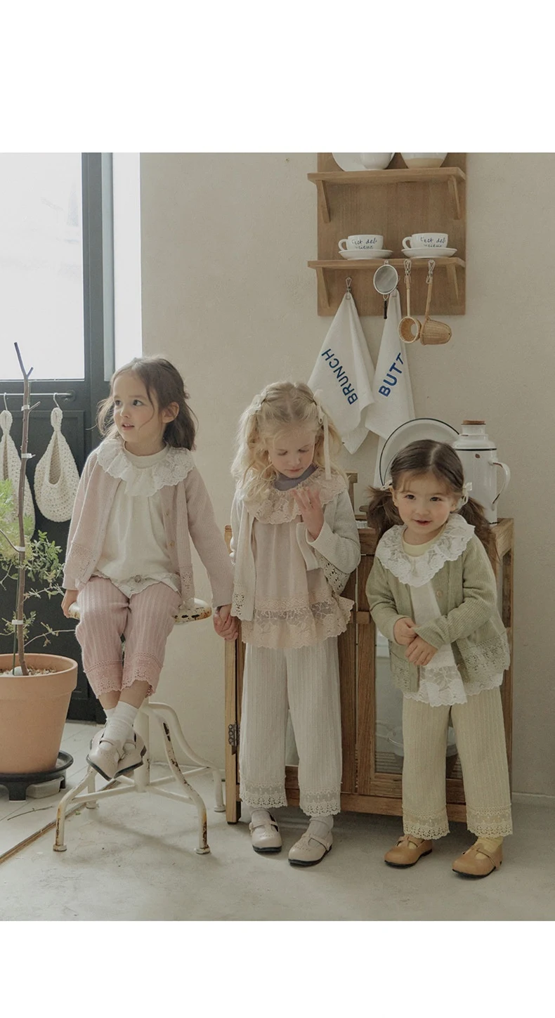 Title 14, Meke i udobne, ležerno pletene pantalone sa čip...