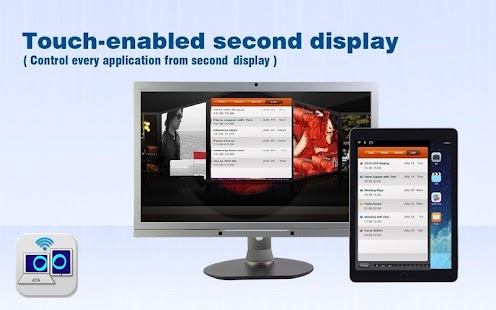 Air Screen-2nd mobile Display Screenshot