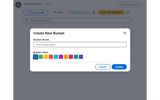 Clipboard History Manager