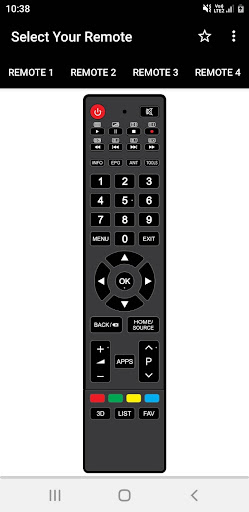 Screenshot Biolux TV Remote