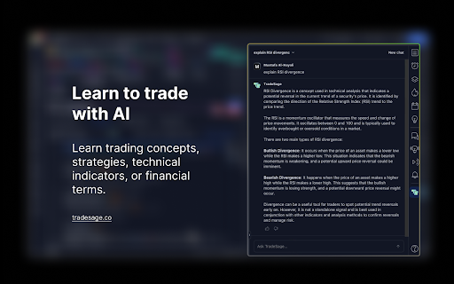 TradeSage - ChatGPT Pine Script Generator
