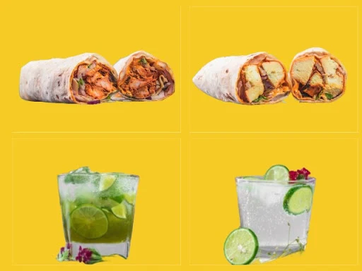 Rumali Roll Beverage Combo