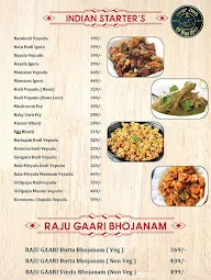 Raju Gari Bhojanam Kbvr's menu 5