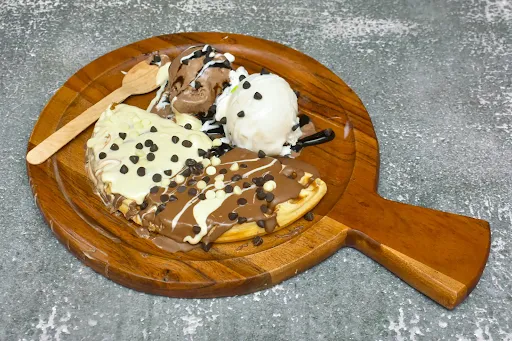 Choco Vanilla Waffle