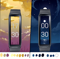 Gear Fit Dynamic Clock Screenshot