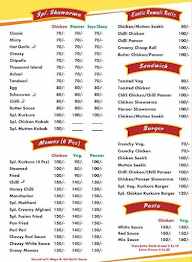 King Shawarma menu 1