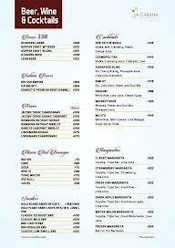 La Cabana menu 6