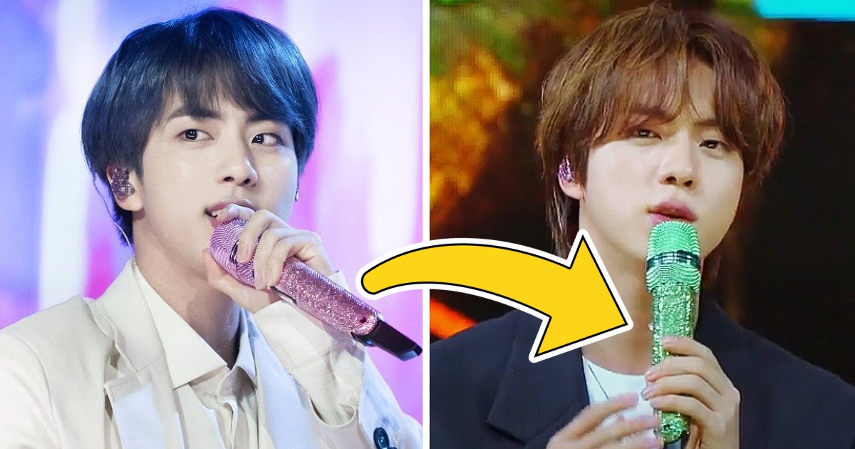 Bts S Jin Reveals The Reason Behind The Change In His Microphone And Called Out His Members At The Same Time Koreaboo