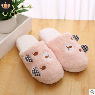 Pantofole in cotone con maialino dei cartoni animati per coppie, morbide e calde, per la casa, perfette per piedi caldi e confortevoli.