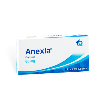 Anexia 60Mg Tabletas   Caja X14Tab. Tq Etoricoxib                        