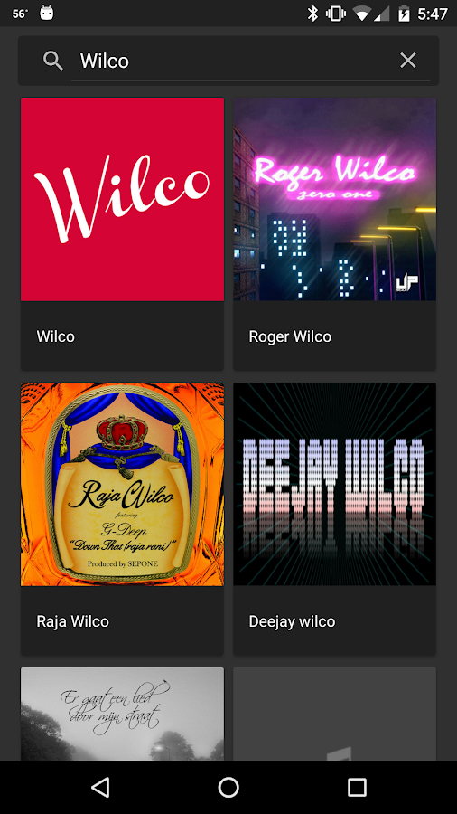    Discogrify- screenshot  
