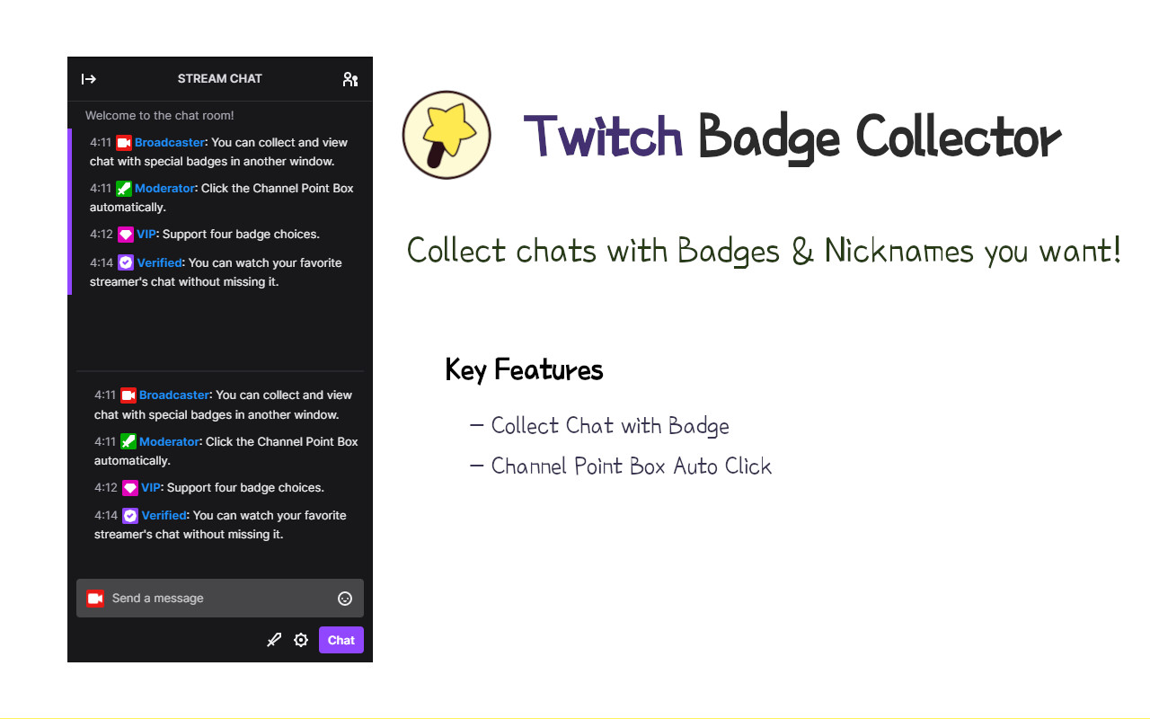 Twitch Badge Collector - Collect Twitch Chat Preview image 3