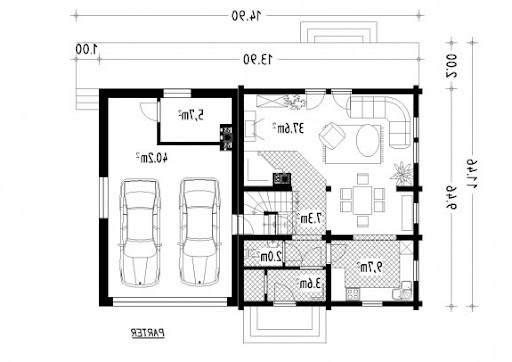 L-138 - Rzut parteru