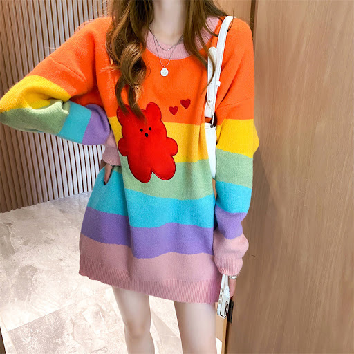 Title 3, Cubs Sweater Female Students Wear Medium And Lo...