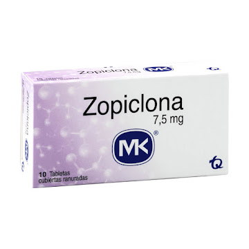 Zopiclona MK 7.5 mg Caja x 10 Tabletas  