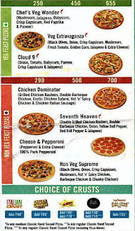 Domino's Pizza menu 2