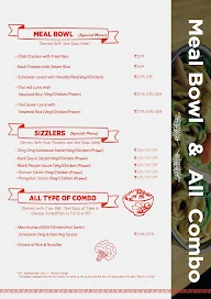 Yo! China menu 3