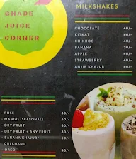 Ghade Juice Corner menu 5