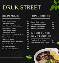 Druk Street menu 1