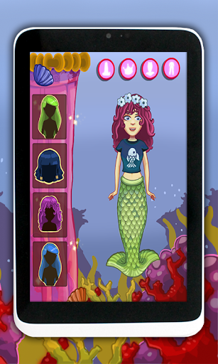 Dress up mermaids