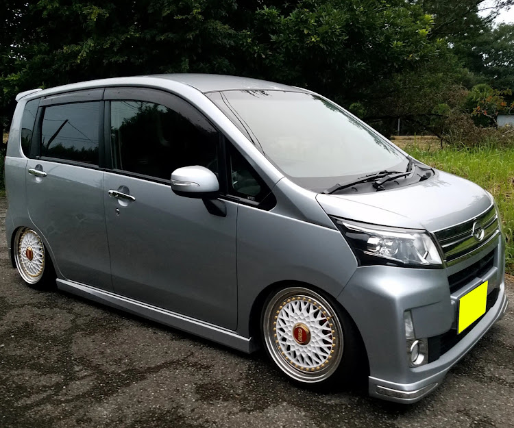 ムーヴのbbsrs・車高調・bbs・ムーヴカスタムに関するカスタム事例の投稿画像1枚目