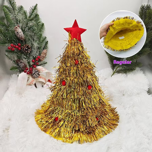 Title 2, Kerstboom hoed decoratie voor fotos, carnaval,...