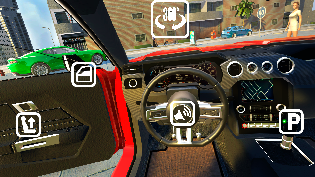 Muscle Car Simulator: captura de tela