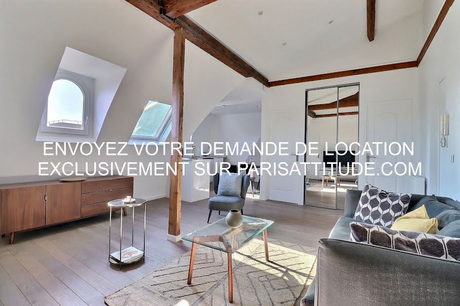 Location meublée appartement 2 pièces 47 m² à Paris 16ème (75016), 2 400 €