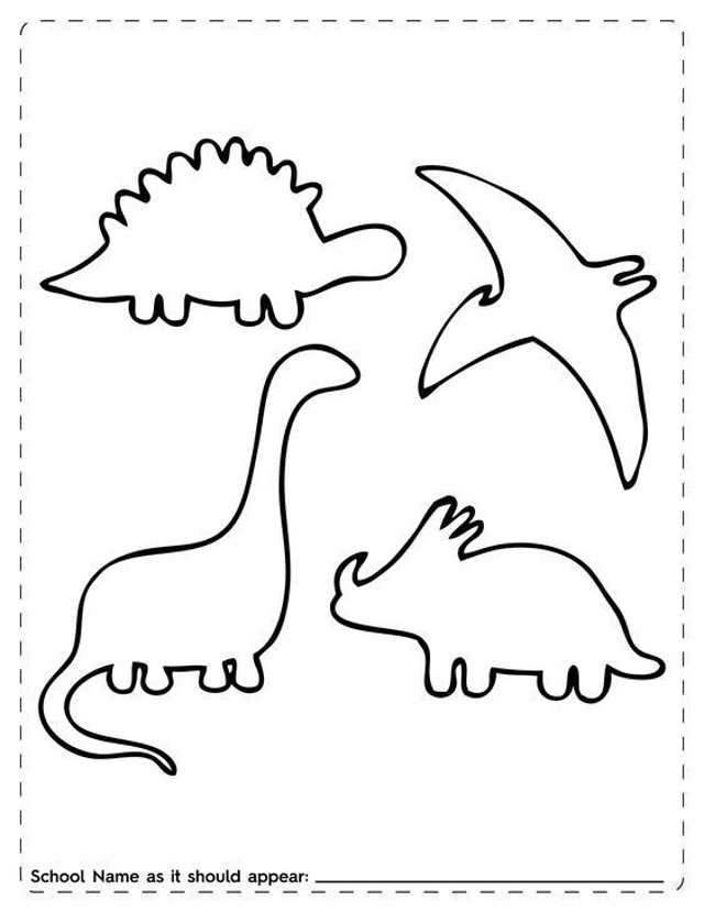 dinossauro para colorir e imprimir