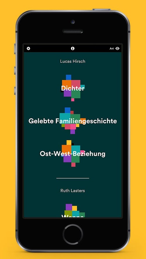 Android application Puzzling Poetry screenshort