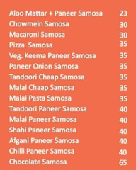 Har Har Mahadev Samosa menu 1