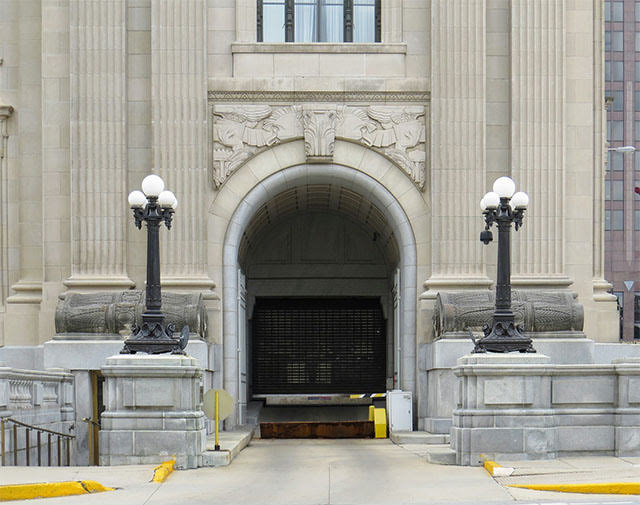 Birch Bayh Federal Building frieze