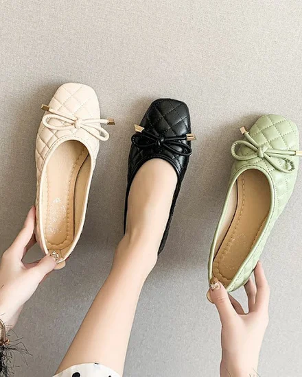 Casual Flats Shoes Women Fashion Pointed Toe Female Spri... - 3