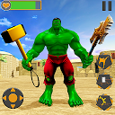 Herunterladen Hammer Superhero War: Incredible Bulk Mon Installieren Sie Neueste APK Downloader