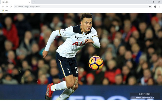 Dele Alli New Tab & Wallpapers Collection