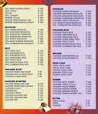 Shreyash Rolls menu 2