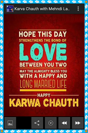 Karwa Chauth Mehandi