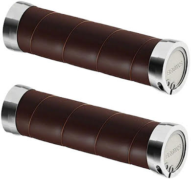 Brooks Slender Leather Grips - 130/130mm alternate image 0