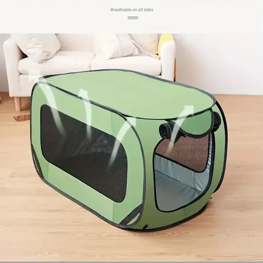 Portable Foldable Pet Kennel For Dogs & Cats Indoor Outdoor Pet Nest Car Seat Travel Carrier Lightweight & amp Folding f