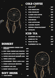 Dream Catcher Cafe menu 2