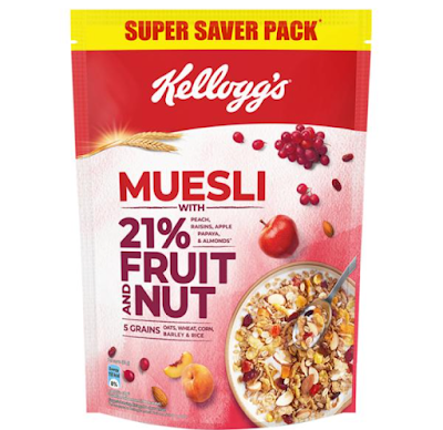 Kellogg's Meusli Fruit And Nut 700g - 750 gm