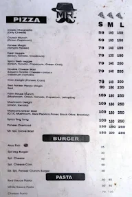 Mr Pizza & Burger menu 2