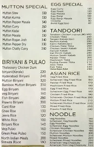 Thalassery Restaurant menu 5