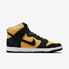 sb dunk high pro maize black