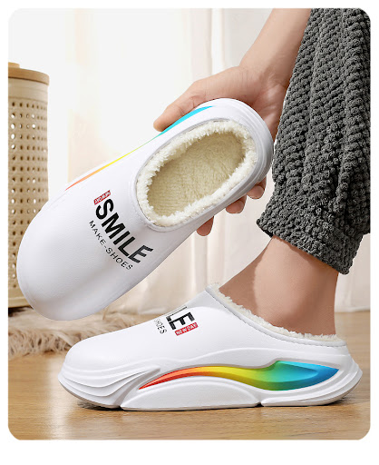 Title 4, Waterproof & warm cotton mens shoes, non-slip....