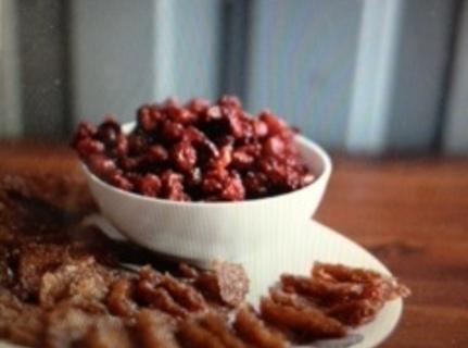 dehydrated fruit- Cranberries and Grapefruit!